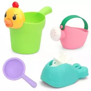 아기 물놀이 물놀이 장난감 인형 4p 세트