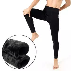 스판 타이즈 남성용 방한 JU 융털레깅스 기모 보온