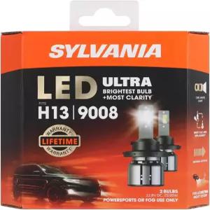 실바니아 H13 LED 울트라 - 자동차 및 트럭용 안개등 오프로드 파워스포츠용 헤드라이트 전구 6000k 쿨