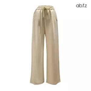 [롯데백화점]abfz 옆선 절개 디테일 밴딩 츄리닝 팬츠 APZ5HP34G