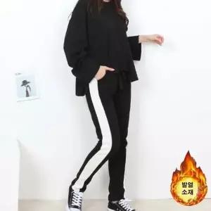 융털 안감 겨울 트레이닝복바지 패션 하의 데일리_20436239_667501