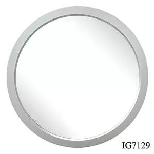 인테리어소품 인테리어 집들이 원형 선물 벽거울 실버 28cm