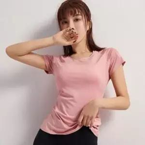 여성 스포츠 반팔 티셔츠 헬스 요가 트레이닝 반팔티 2 스포츠 여성 헬스복