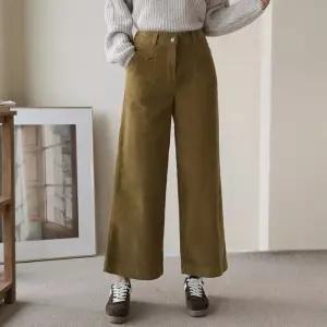 [다잇템]여자 클래식 기모골덴 편한 골덴 백밴딩 바지 (43602146A)