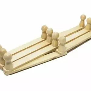 베트남 JQM543I7 나무 자바라 옷걸이 대 벽부착 옷걸이