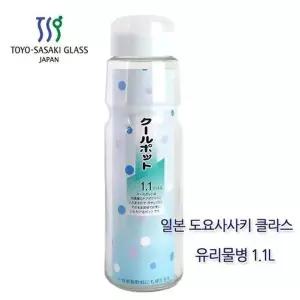 [하프클럽/셀러허브_여성트랜드패션]가정집물병 사사키 투명 유리물병 1.1L