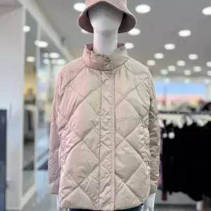 꼼빠니아퀼팅 덕다운 패딩 점퍼 CAEW0WIH080_DG