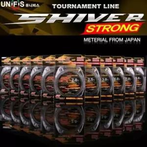 SHIVER 운 일본원사 나일론 낚시줄 3중구조