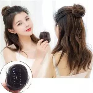 [다잇템]여자 반묶음 집게 헤어 머리 가발 올림머리 핀 (10038031A)