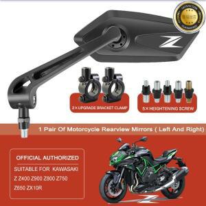 조정 가능한 회전 백미러 가와사키 Z Z400 Z750 Z1000SX 오토바이 사이드