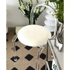 투명 화장대의자 아크릴 등받이 체어 북유럽