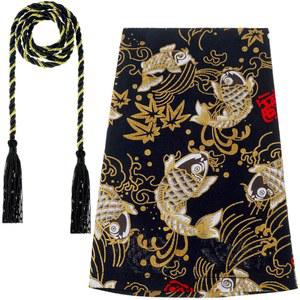 프렌다 자동차 변속 노브 커버 JDM 고대 일본 요소 부트 부츠 트럭용 로프가 달린 자동차용 노브(코이 피쉬)