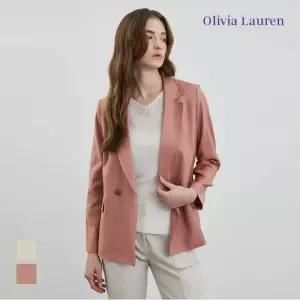 린넨 블렌드 더블자켓_VOCFU4M3111