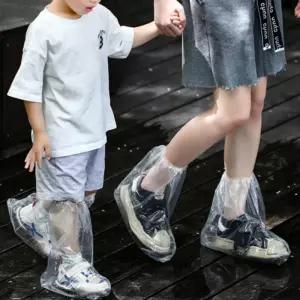 일회용 비닐 신발커버 방수덮개 5쌍 비닐장화