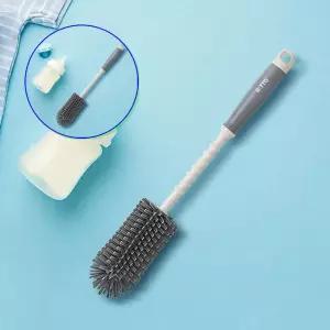 쌍문상회 편안한 젖병솔 텀블러 세척솔 납작모 빨대 젖꼭지용
