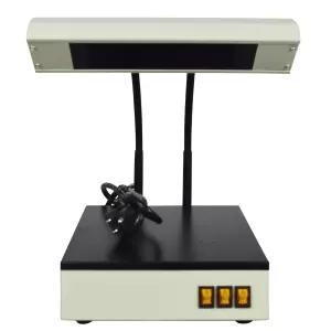 Maisutseb 데스크톱 자외선 분석기 254nm 및 365nm 분석 램프 110V UV 감지 휴대용 조명 실험실