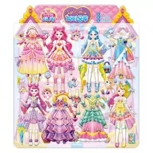 프린세스 캐치티니핑 골드 코디스티커 파티공주 174437