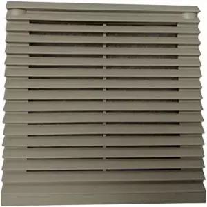 루버가 장착된 쿨러게이즈 6인치 필터 그릴 3피스 시스템 팬 벽걸이형 간편한 공기 흐름 인클로저 냉각