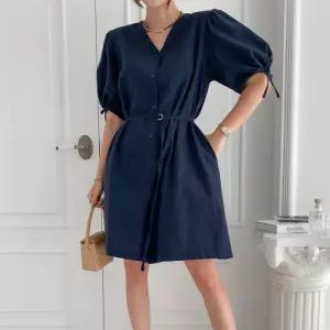 [다잇템]여자 컨템포러리 벌룬 반소매 점프수트 (10500829A)