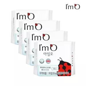 아임오 뉴슬림 생리대 팬티라이너 20P x4개