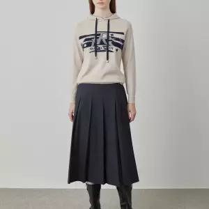 [올리비아로렌]자가드 후드 니트VVCBL5S1251_YS