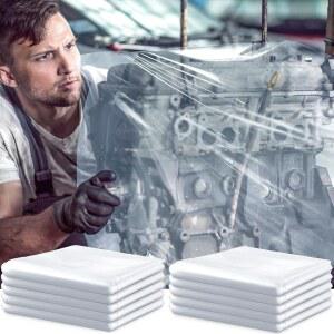 데이터리 10개 엔진 보관 가방 벌크 플라스틱 투명 보호용 방수 커버 39 4 x 47 2 인치 DS-H9 DS-FE