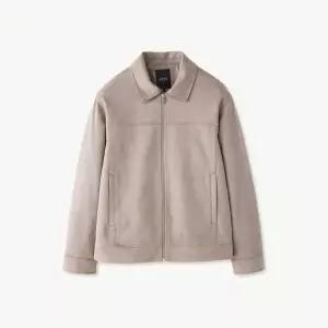 [롯데백화점]에스티코 스웨이드 트러커 베이지 점퍼(베이직핏)SJPXA01