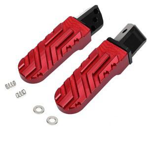 XINGWU 오토바이 페그 페달 ZX4R 가능한 후후 ZX6R 닌자 방지 ZX14R Z400 레스트 ZX25R ZX4RR 400 ZH2 1000SX 미끄럼 와이드 7075 Z1000 CNC Z900 250SL 조절 Z650 레드 650 ZX10R