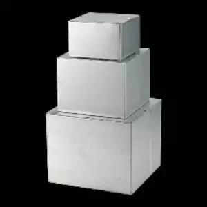 [RIZPICK]전기 전선관 SUS 풀박스 200x200x200mm 1.2T 조인트 연결 박스 설비 소방