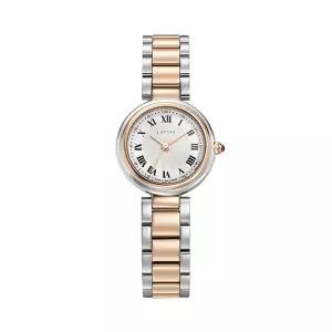 Nuovo Tempo 라운드 메탈 시계 - 로즈콤비 (JWT2ME4BS401CRCR0)