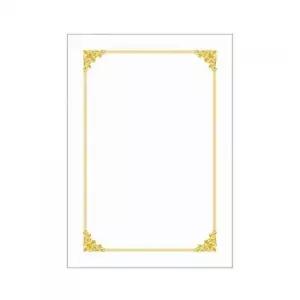 [문구] 상장용 금박 인쇄지 100매 고급 비둘기 디자인 팩