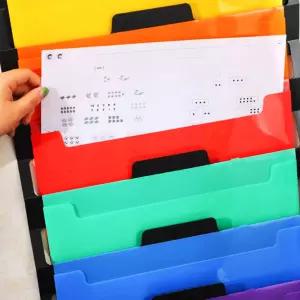 서류철 벽걸이 A4 문서정리 바인더투명파일 화일 지류함 보관 서류함 클리어화