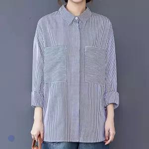 화세 라인롱포켓셔츠_HB6SSH015C