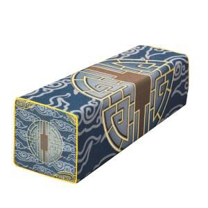 팔걸이 마호가니 베개 빨강 50x15x15cm 침대 등받이 황실 침대팔걸이 예단 부모님 허리 전통 스펀지 암베개 쿠션 쌍어단화 보료