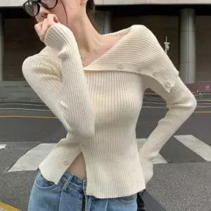 여자 여성니트 오프숄더 니트티셔츠 패션니트티 롱니트티