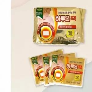 붙이는 핫팩 10개입 허리핫팩 배찜질팩