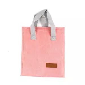 직장인 런치백 도시락가방 소풍도시락 핑크 보