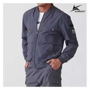 코몽트 남녀공용 항공점퍼 차콜