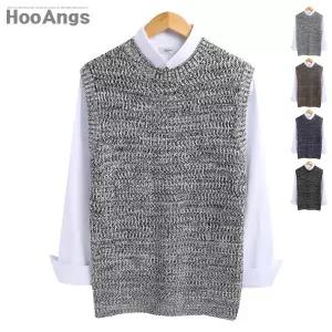 보카시후리 브이넥 니트조끼 OMWT-4509