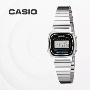 카시오 CASIO LA670WA-1 여성용 메탈밴드 빈티지시계 블랙 LA-670WA-1