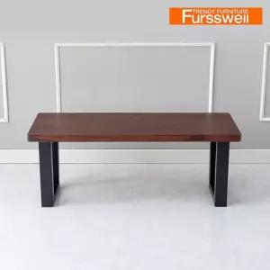 퍼스웰 로딘 장미목원목 우드슬랩 3인벤치의자 RV_125