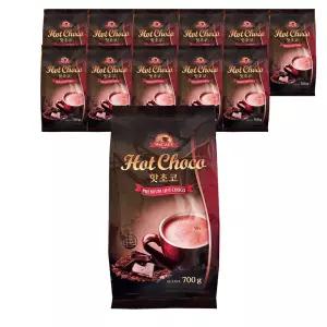 유니온 위카페 핫초코 700g 12개(1박스) 프리미엄 코코아 핫쵸코 카카오