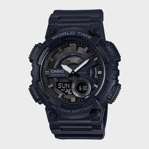 CASIO 카시오 AEQ-110W-1B 군인 스포츠 아웃도어 디지털시계