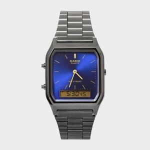 CASIO 카시오 AQ-230GG-2A 빈티지 레트로 듀얼 전자시계