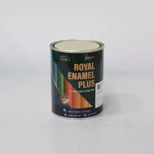 KCC 로얄에나멜 플러스 백색 1L 저취 실내 에나멜페인트