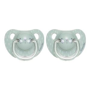 스와비넥스 휘게 아나토미컬형 쪽쪽이 2단계 실리콘 위스커 민트, 2개