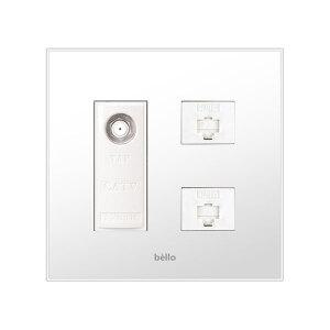 샤일로조명  위너스 벨로 스노우 복합형 유니트(CATV/8P+8P)