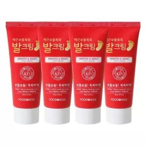 4개 매끈보들촉촉 발크림 엘라스틴 콜라겐 풋크림 60ml