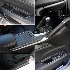 르노 삼성 QM6 실내 인테리어 튜닝 카본 데칼 스티커