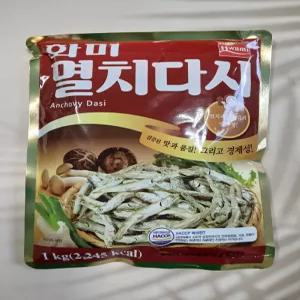 (무료배송) 화미 멸치다시 1kg x 6개